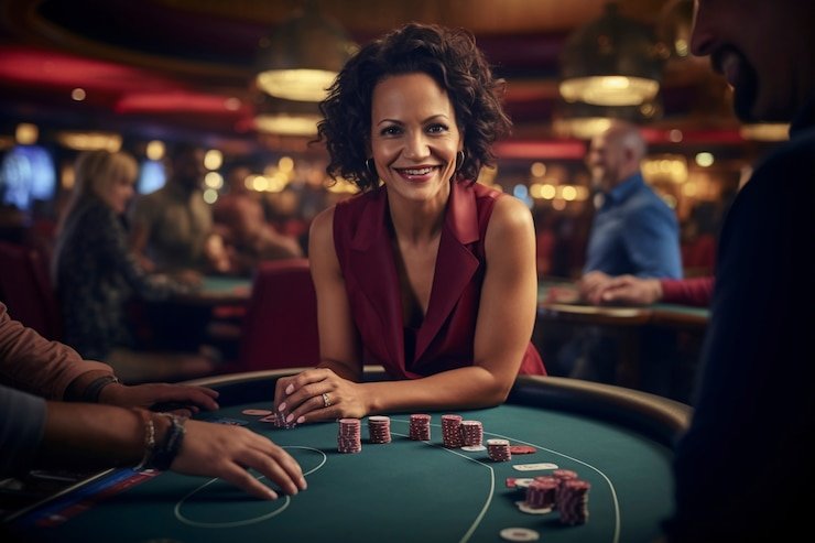 Live dealer - Permainan yang juga memenuhi syarat cashback Live dealer blackjack table